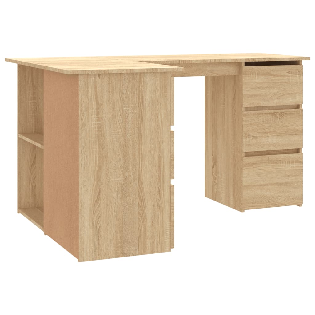 8719883869599_g_en_hd_4 vidaXL Corner Desk Sonoma Oak 145x100x76 cm Engineered Wood - Image 6