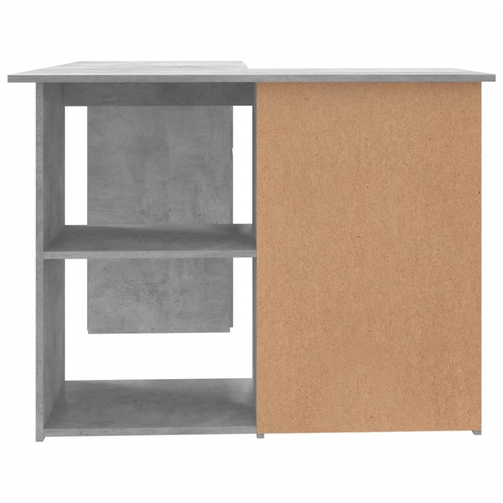 8719883869605_g_en_hd_5 vidaXL Corner Desk Concrete Grey 145x100x76 cm Engineered Wood - Image 7