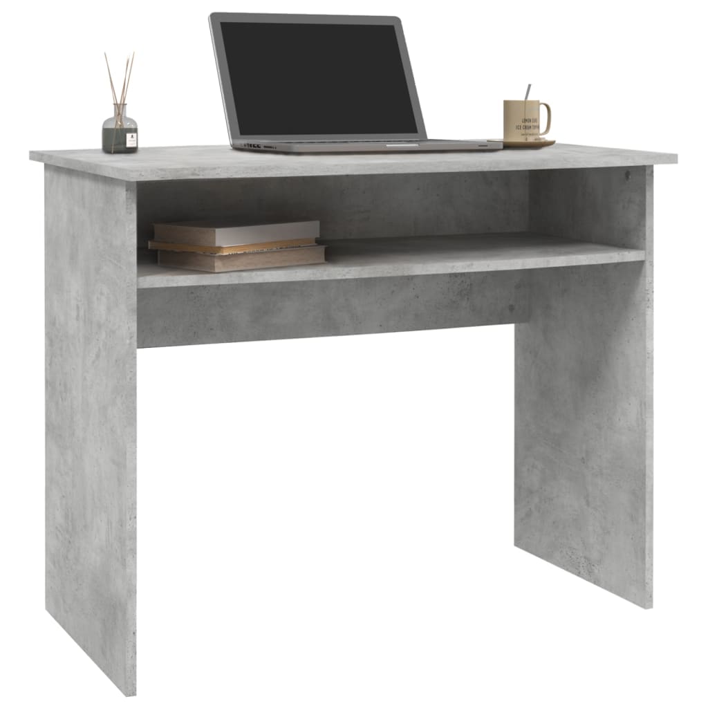8719883870236_g_en_hd_1 vidaXL Desk Concrete Grey 90x50x74 cm Engineered Wood - Image 4