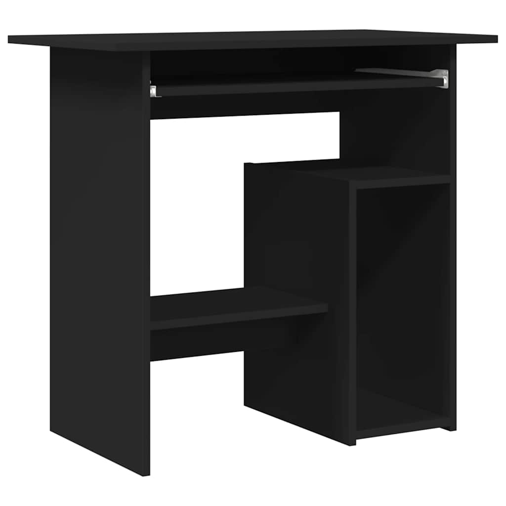 8719883870656_a_en_hd_1 vidaXL Desk Black 80x45x74 cm Engineered Wood - Image 2