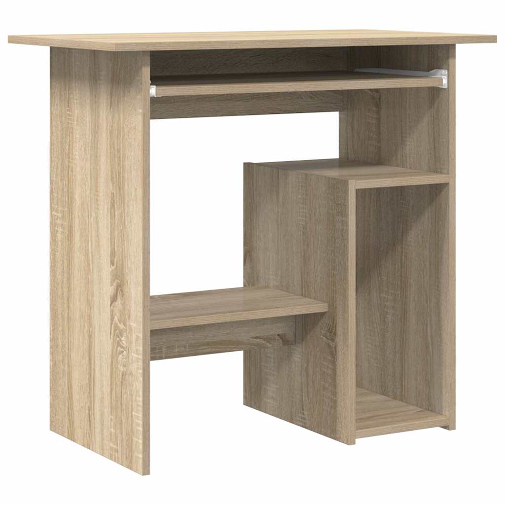 8719883870670_a_en_hd_1 vidaXL Desk Sonoma Oak 80x45x74 cm Engineered Wood - Image 2