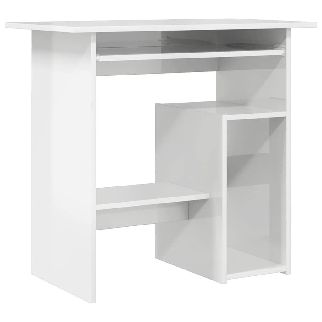 8719883870700_a_en_hd_1 vidaXL Desk High Gloss White 80x45x74 cm Engineered Wood - Image 2