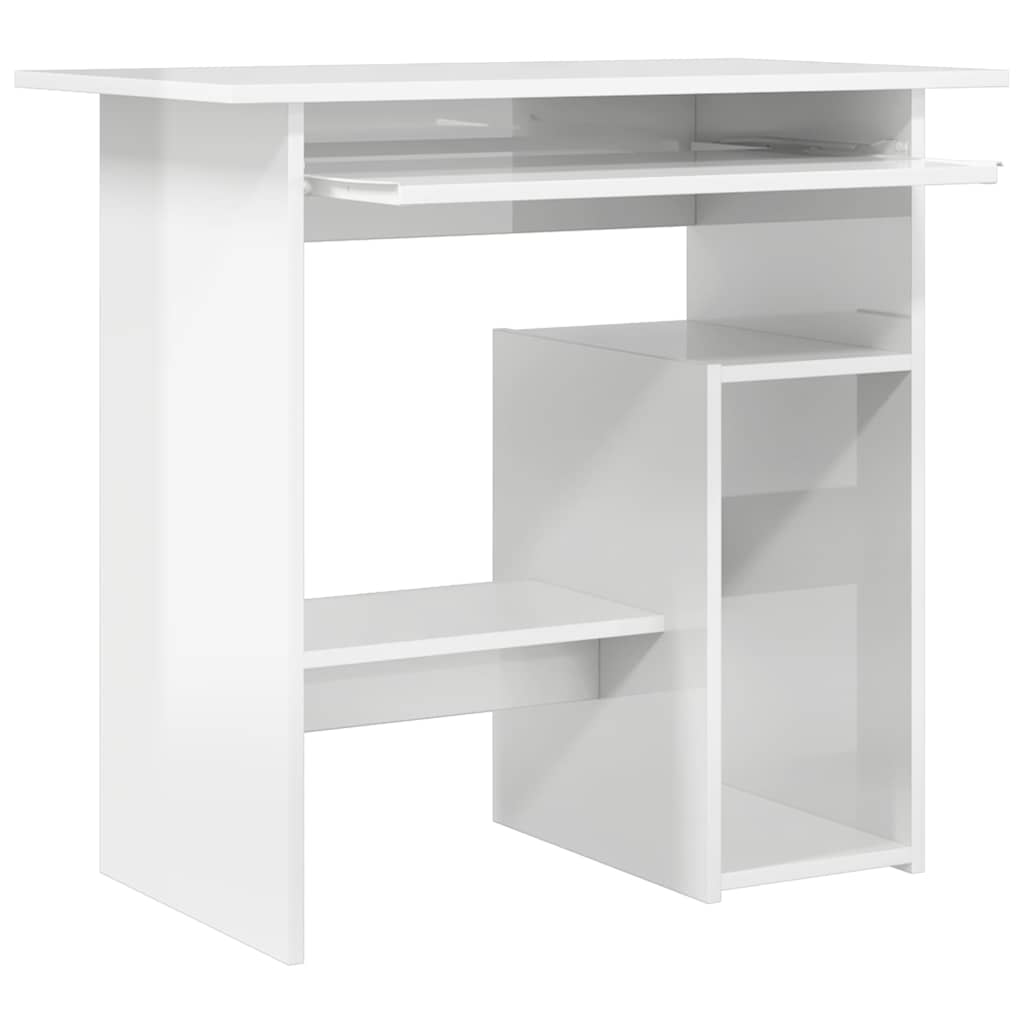 8719883870700_g_en_hd_5 vidaXL Desk High Gloss White 80x45x74 cm Engineered Wood - Image 8