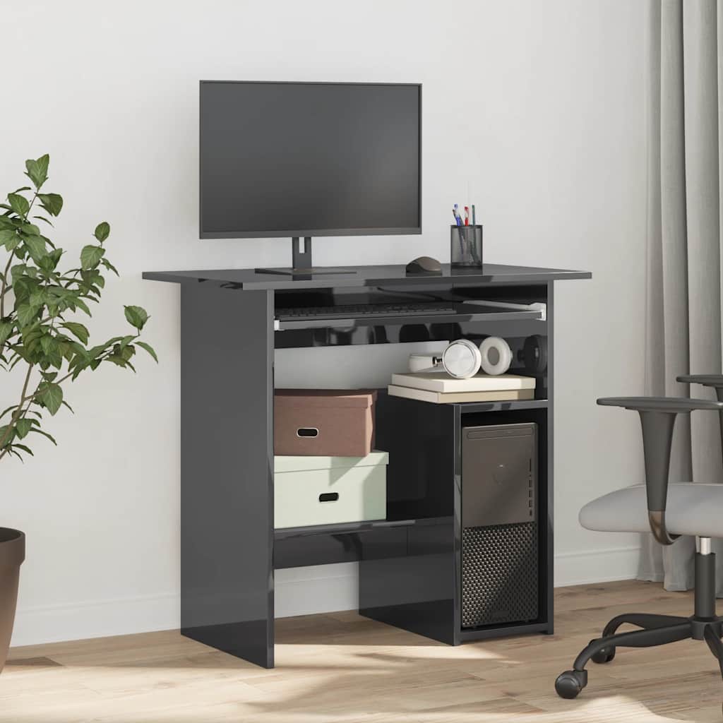 8719883870724_g_en_hd_1 vidaXL Desk High Gloss Grey 80x45x74 cm Engineered Wood - Image 4