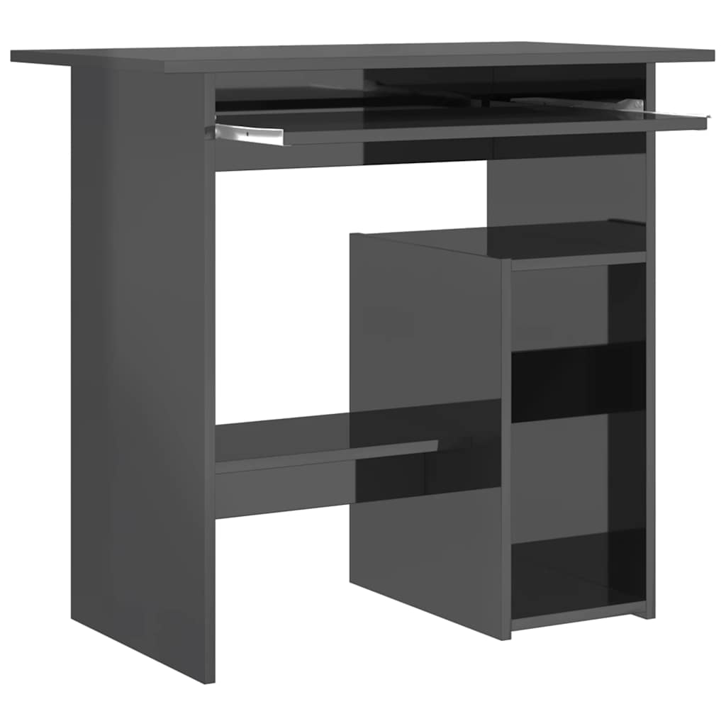 8719883870724_g_en_hd_5 vidaXL Desk High Gloss Grey 80x45x74 cm Engineered Wood - Image 8