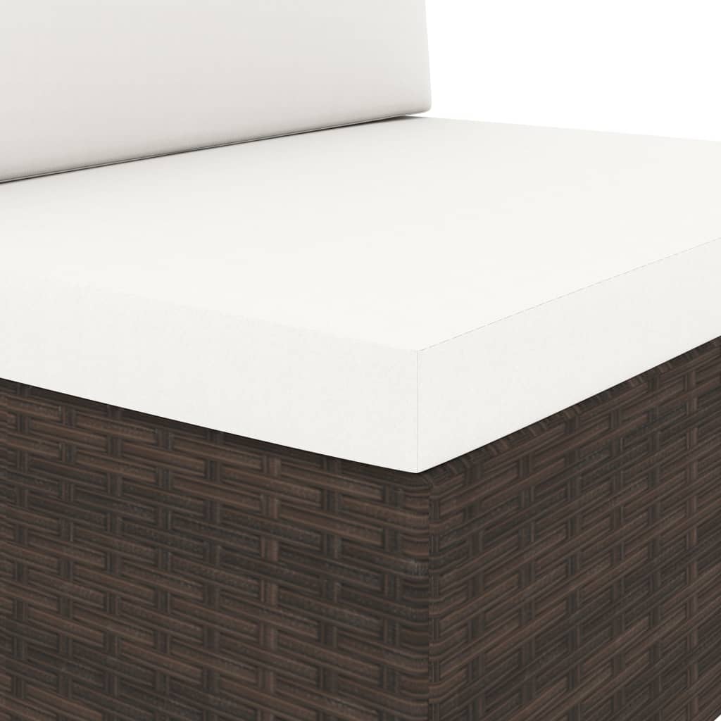 8719883871783_g_en_hd_6 vidaXL 2 Piece Garden Lounge Set Poly Rattan Brown - Image 7