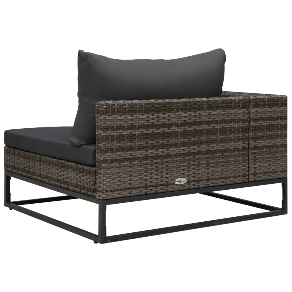 8719883871943_g_en_hd_6 vidaXL 2 Piece Garden Sofa Set with Cushions Poly Rattan Grey - Image 7