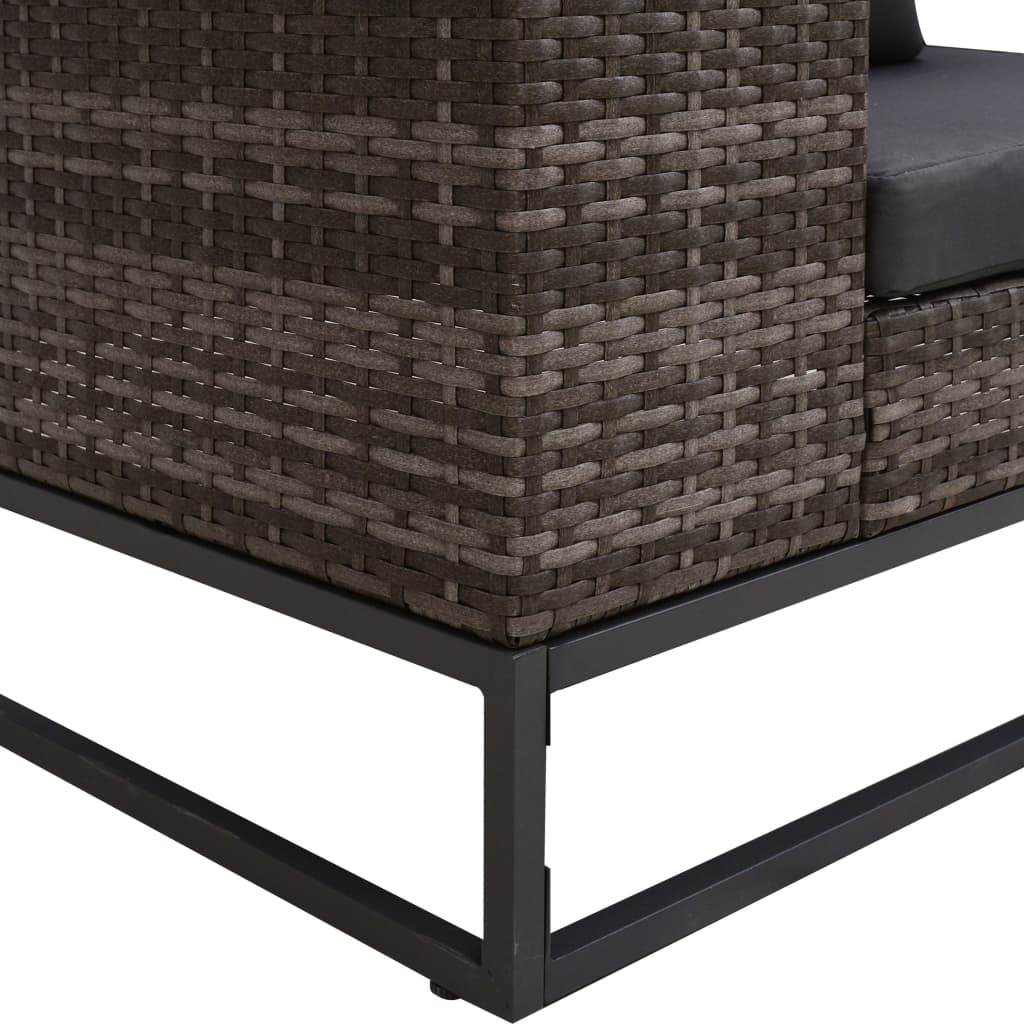 8719883871943_g_en_hd_8 vidaXL 2 Piece Garden Sofa Set with Cushions Poly Rattan Grey - Image 9