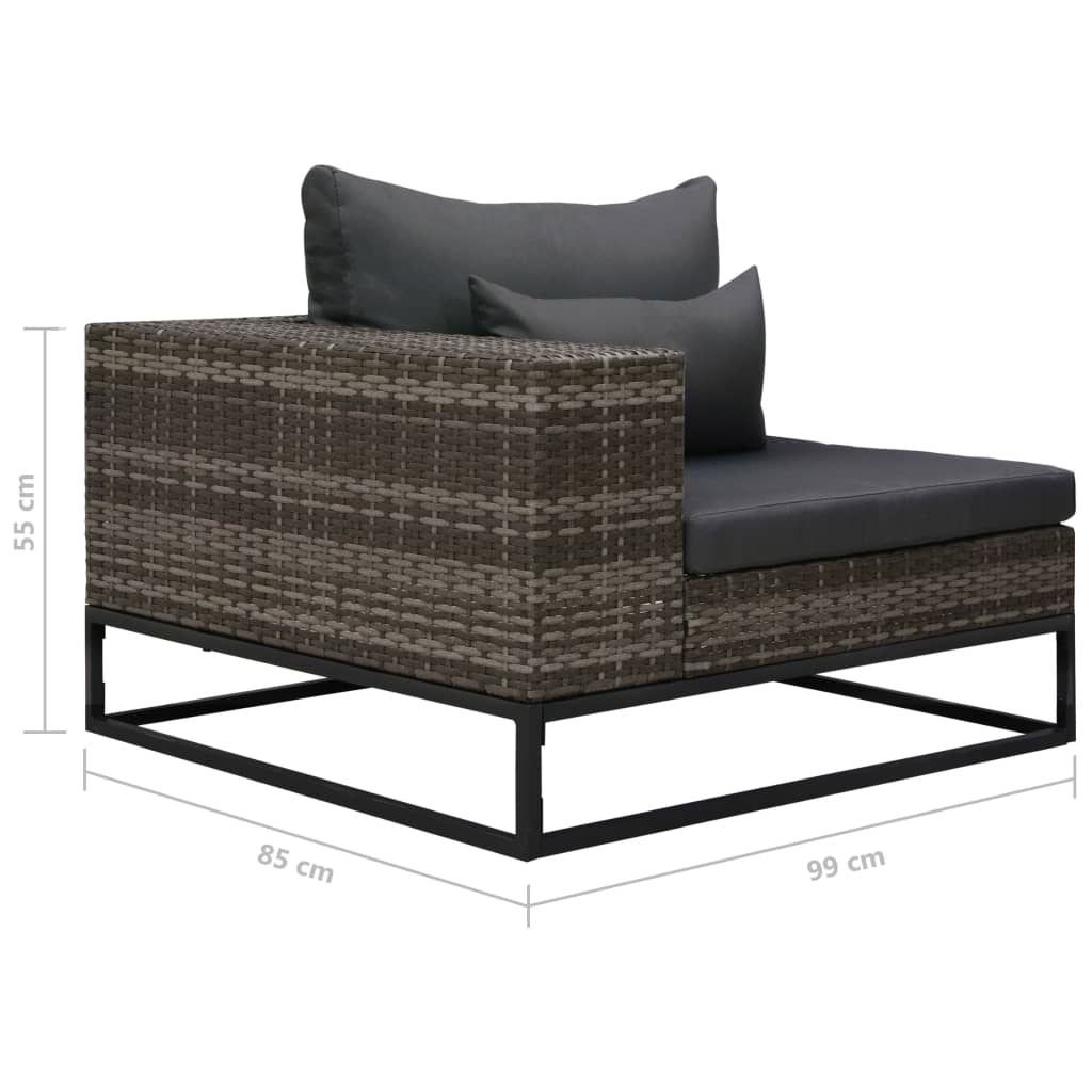 8719883871943_g_en_hd_9 vidaXL 2 Piece Garden Sofa Set with Cushions Poly Rattan Grey - Image 10