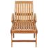 vidaXL Sun Loungers 2 pcs with Table Solid Teak Wood - Image 3