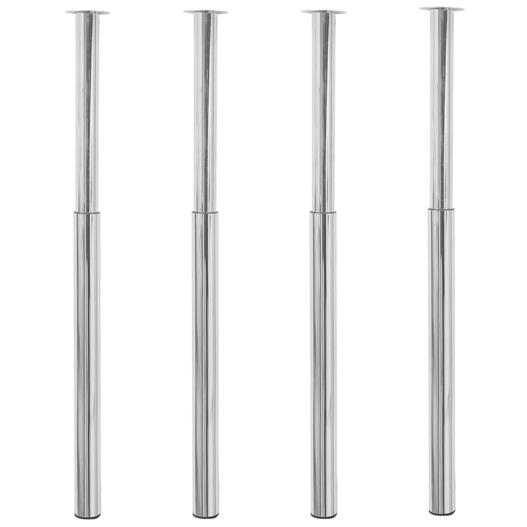 8719883873244_a_en_hd_1 vidaXL Telescopic Table Legs 4 pcs Chrome 710 mm-1100 mm - Image 1