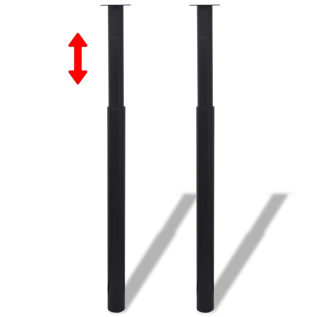 8719883873268_g_en_hd_1 vidaXL Telescopic Table Legs 4 pcs Black 710 mm-1100 mm - Image 2