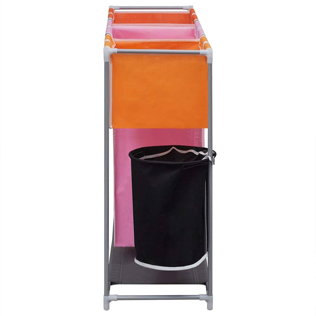 8719883873305_g_en_hd_4 vidaXL 3-Section Laundry Sorter Hampers 2 pcs with a Washing Bin - Image 5