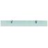 vidaXL Floating Shelves 2 pcs Glass 80x10 cm 8 mm - Image 4