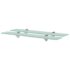 vidaXL Floating Shelves 2 pcs Glass 60x20 cm 8 mm