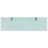 vidaXL Floating Shelves 2 pcs Glass 70x20 cm 8 mm - Image 4
