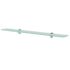 vidaXL Floating Shelves 2 pcs Glass 80x20 cm 8 mm - Image 2