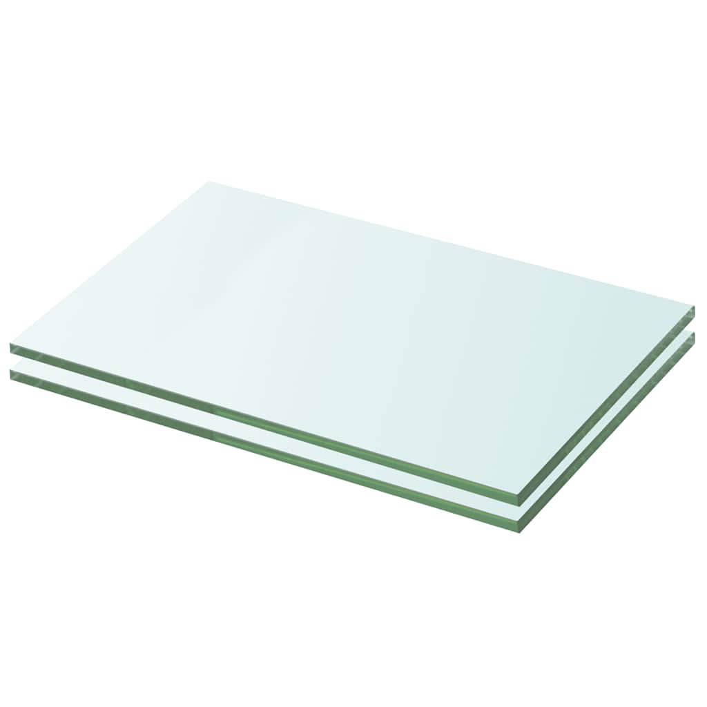 8719883873831_a_en_hd_1 vidaXL Shelves 2 pcs Panel Glass Clear 20x25 cm - Image 1
