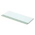 vidaXL Shelves 2 pcs Panel Glass Clear 50x12 cm