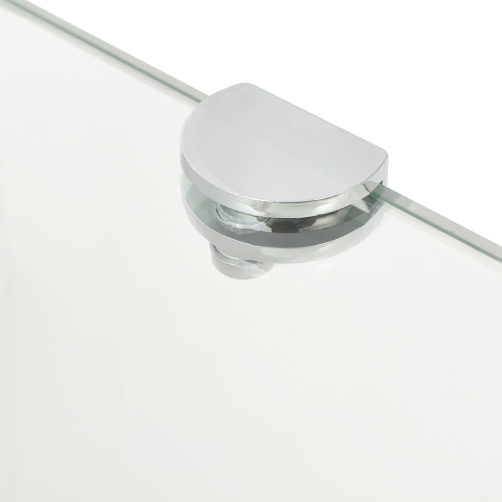 8719883874319_g_en_hd_4 vidaXL Corner Shelves 2 pcs with Chrome Supports Glass Clear 35x35 cm - Image 5