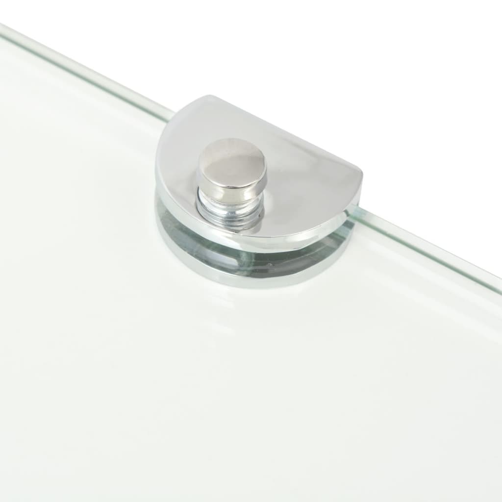 8719883874319_g_en_hd_5 vidaXL Corner Shelves 2 pcs with Chrome Supports Glass Clear 35x35 cm - Image 6
