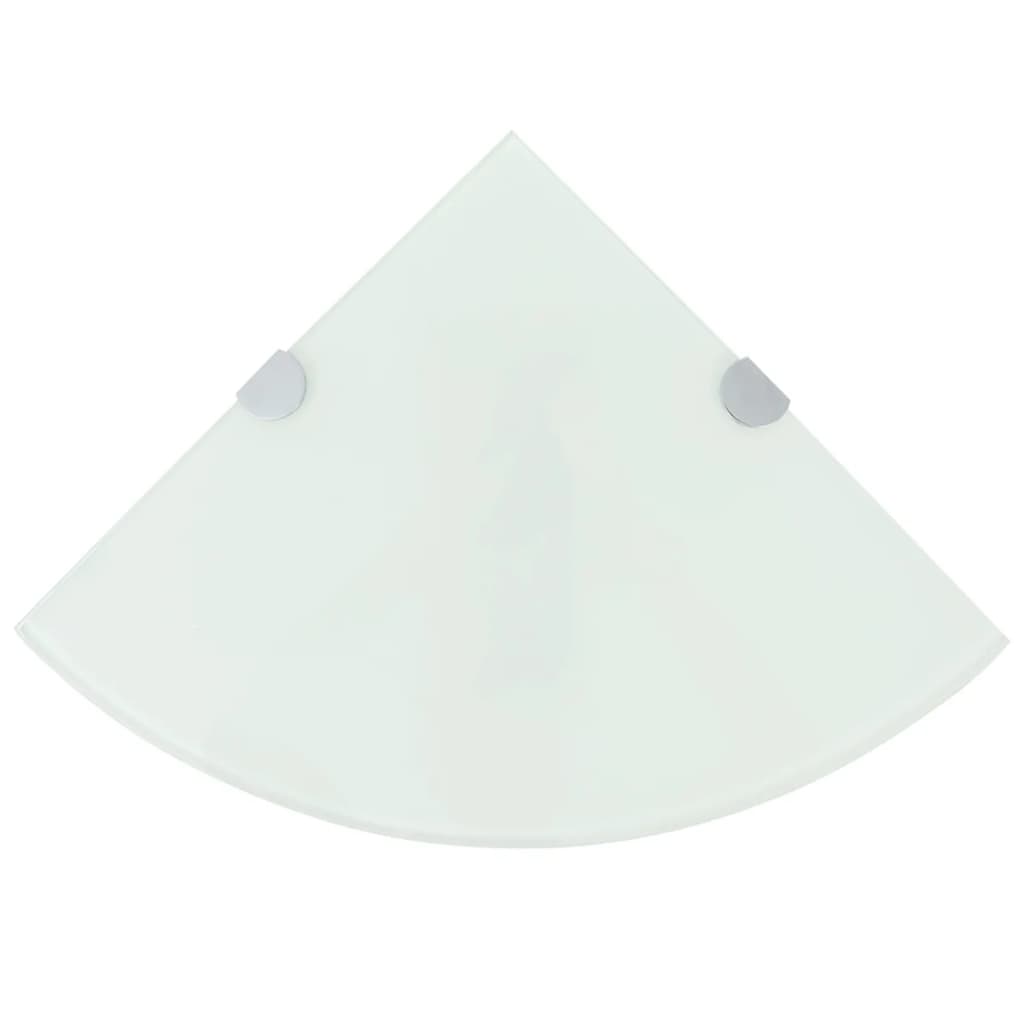 8719883874364_a_en_hd_1 vidaXL Corner Shelves 2 pcs with Chrome Supports Glass White 25x25 cm - Image 1