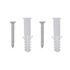 vidaXL Wall Mirrors 2 pcs 50x50 cm Square Glass - Image 5