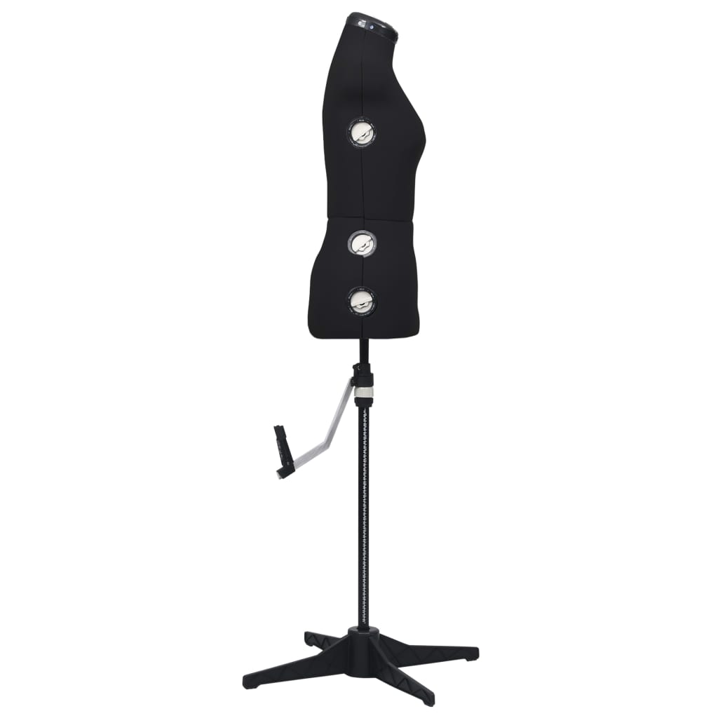 8719883877242_g_en_hd_3 vidaXL Adjustable Dress Form Female Black S Size 33-40 - Image 4
