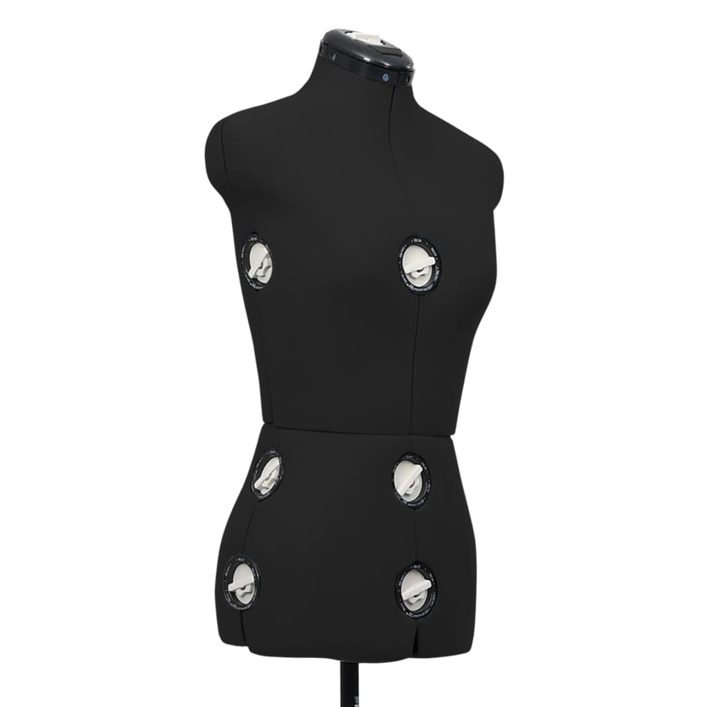 8719883877242_g_en_hd_4 vidaXL Adjustable Dress Form Female Black S Size 33-40 - Image 5