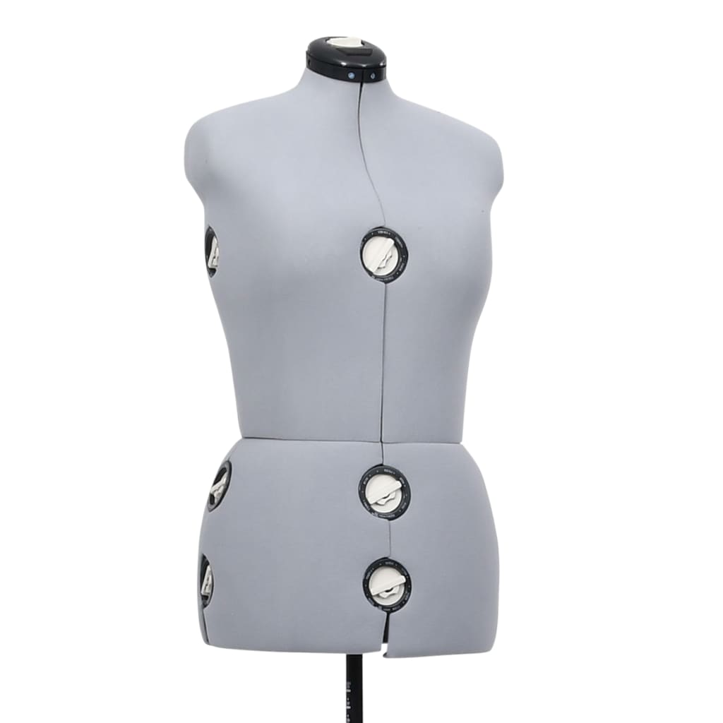 8719883877259_g_en_hd_4 vidaXL Adjustable Dress Form Female Grey M Size 40-46 - Image 5