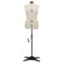 vidaXL Adjustable Dress Form Female Cream M Size 40-46 - Image 3