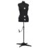 vidaXL Adjustable Dress Form Female Black M Size 40-46