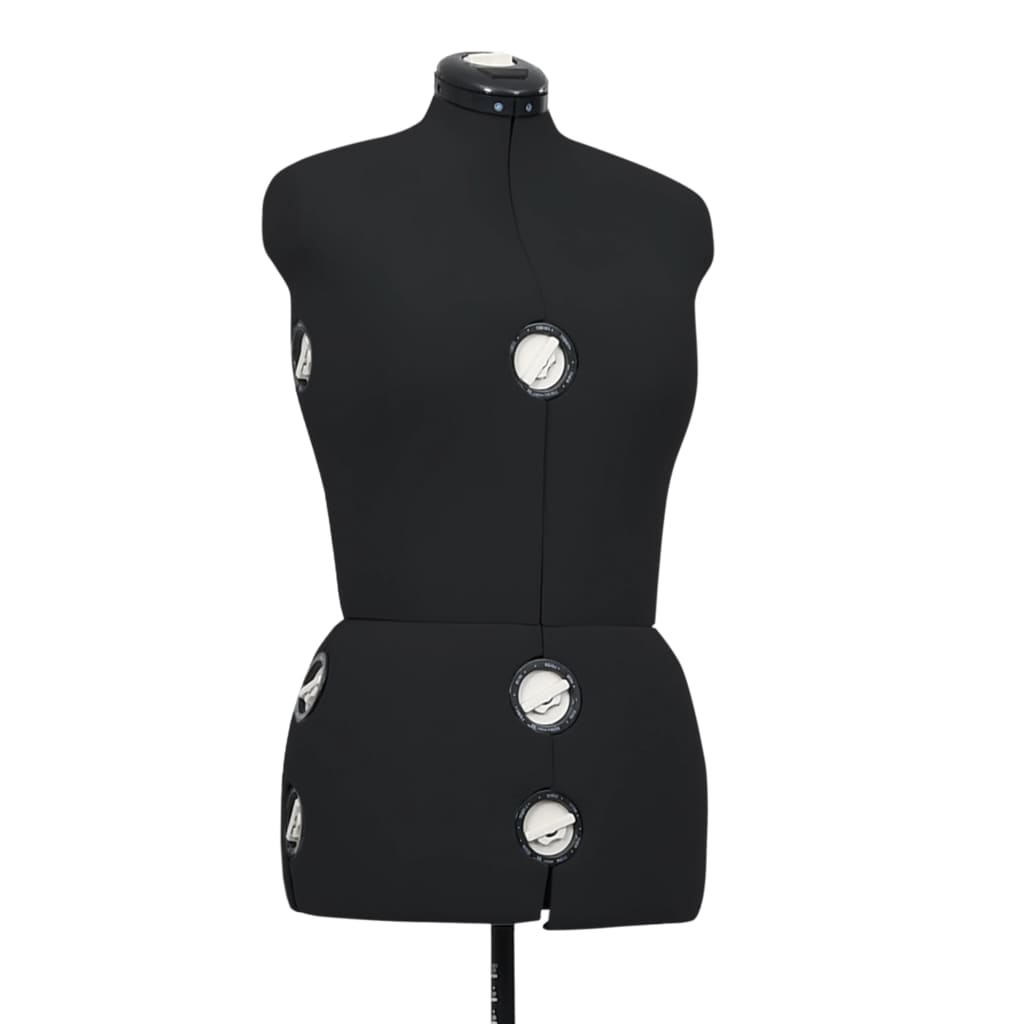 8719883877273_g_en_hd_4 vidaXL Adjustable Dress Form Female Black M Size 40-46 - Image 5
