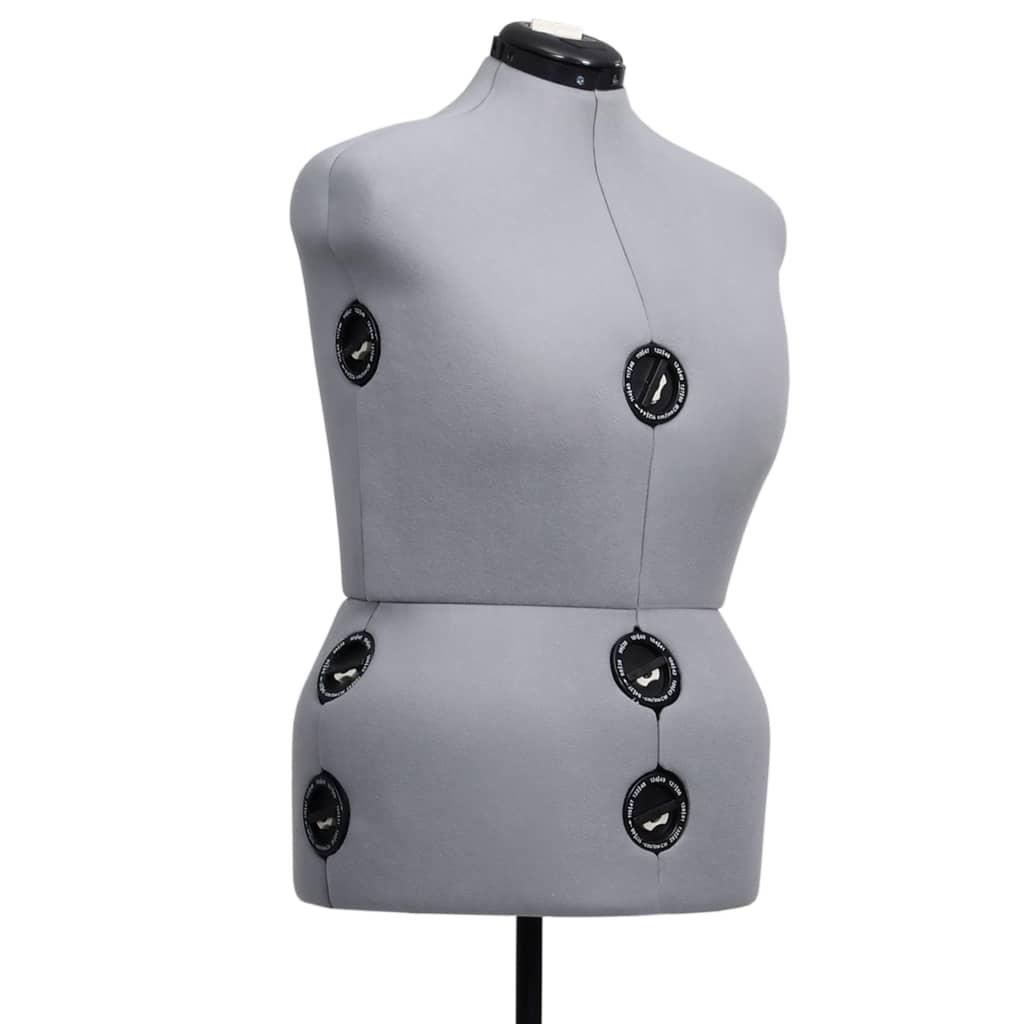 8719883877280_g_en_hd_3 vidaXL Adjustable Dress Form Female Grey L Size 44-50 - Image 4