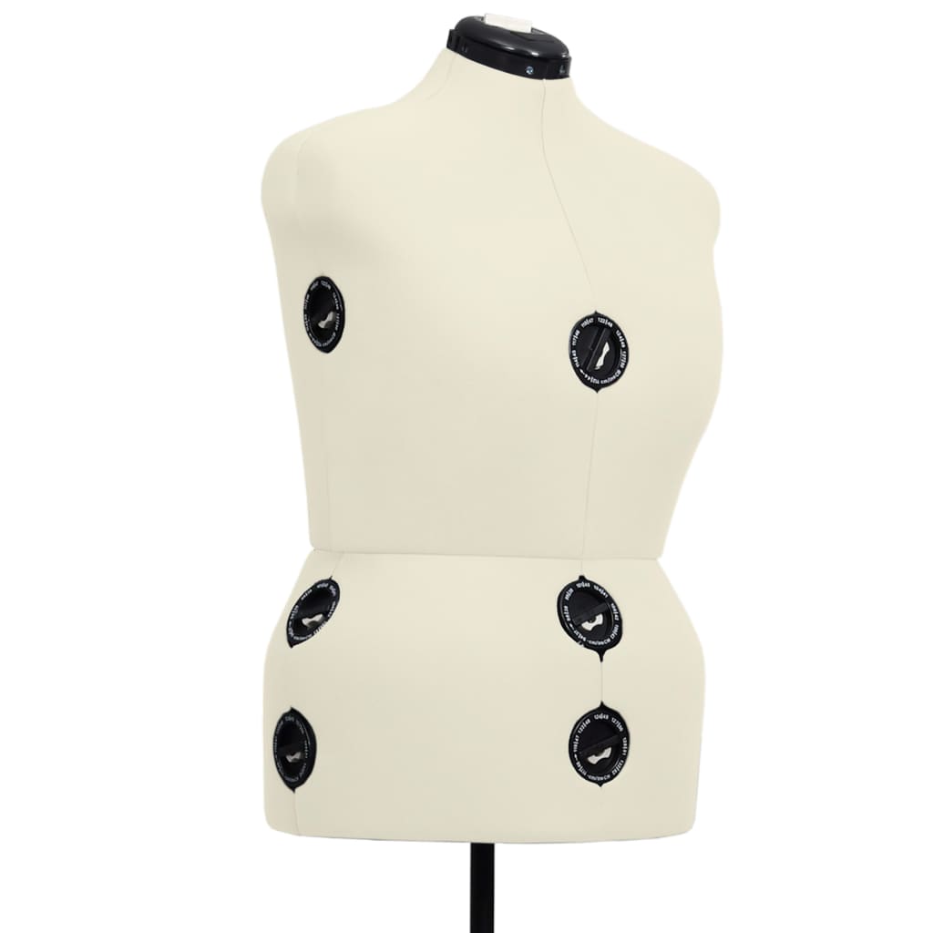 8719883877297_g_en_hd_3 vidaXL Adjustable Dress Form Female Cream L Size 44-50 - Image 4