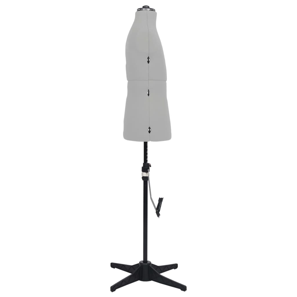 8719883877310_g_en_hd_2 vidaXL Adjustable Dress Form Male Grey Size 37-45 - Image 3