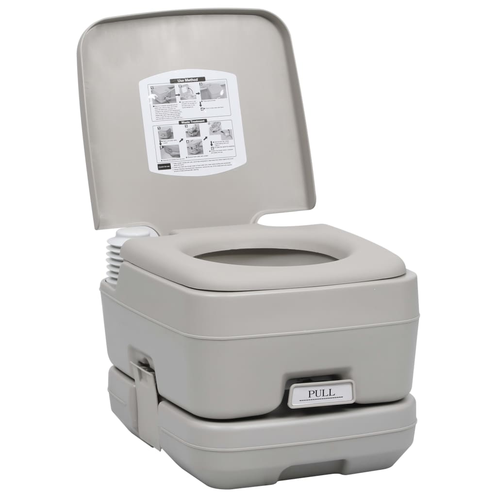 8719883878195_g_en_hd_4 vidaXL Portable Camping Toilet Grey 10+10 L - Image 5