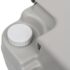 vidaXL Portable Camping Toilet Grey 20+10 L - Image 9