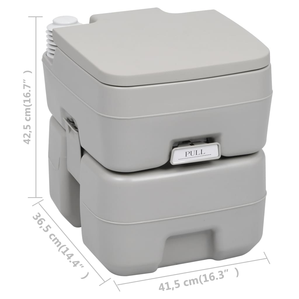 8719883878201_g_en_hd_9 vidaXL Portable Camping Toilet Grey 20+10 L - Image 10