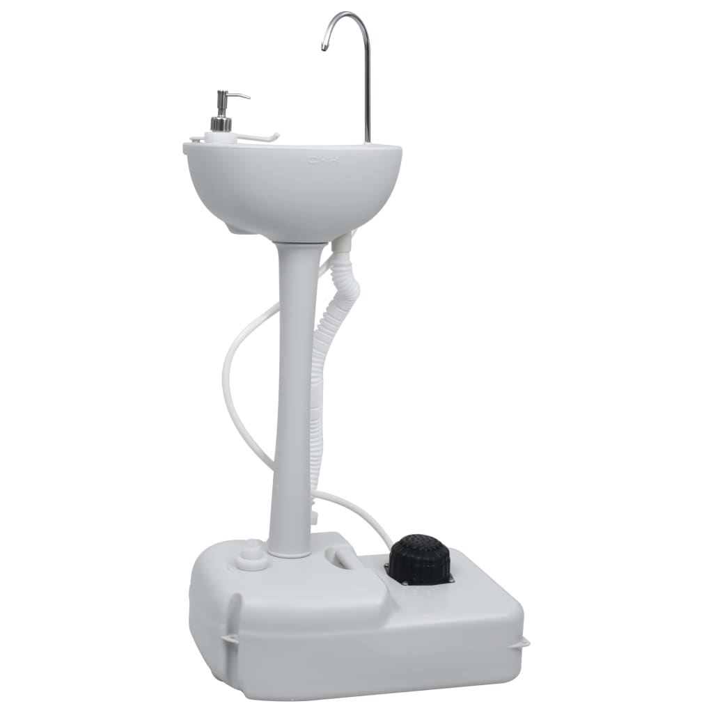 8719883878225_a_en_hd_1 vidaXL Portable Camping Handwash Stand Grey 20 L - Image 1