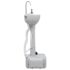 vidaXL Portable Camping Handwash Stand Grey 20 L - Image 2