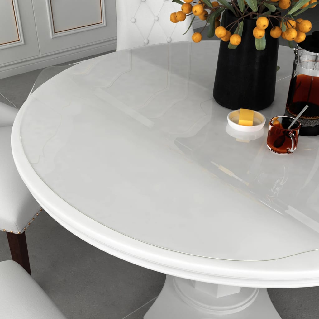 8719883882055_m_en_hd_1 vidaXL Table Protector Transparent Ø 120 cm 1.6 mm PVC - Image 1