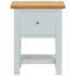 vidaXL Nightstand 36x30x47 cm Solid Oak Wood - Image 3