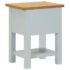 vidaXL Nightstand 36x30x47 cm Solid Oak Wood - Image 5