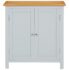 vidaXL Cupboard 70x35x75 cm Solid Oak Wood - Image 2