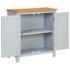 vidaXL Cupboard 70x35x75 cm Solid Oak Wood - Image 6