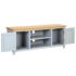 vidaXL TV Cabinet 120x35x48 cm Solid Oak Wood - Image 2