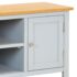 vidaXL TV Cabinet 120x35x48 cm Solid Oak Wood - Image 9