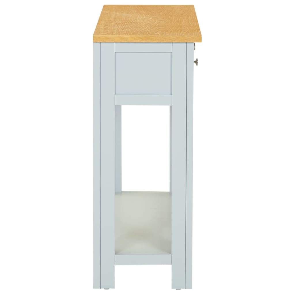 8719883885186_g_en_hd_2 vidaXL Console Table 83x30x73 cm Solid Oak Wood - Image 4