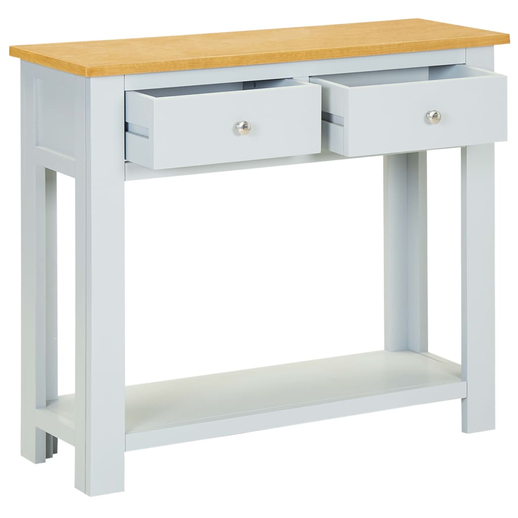 8719883885186_g_en_hd_5 vidaXL Console Table 83x30x73 cm Solid Oak Wood - Image 7